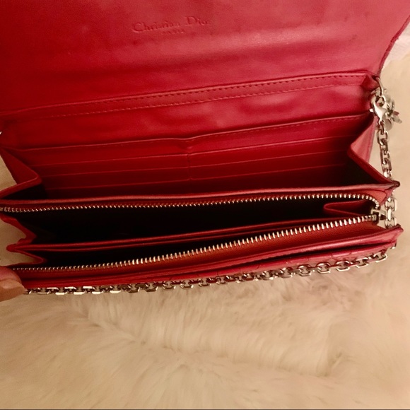 Lady Dior Cannage Wallet On Chain - Picture 5 of 8